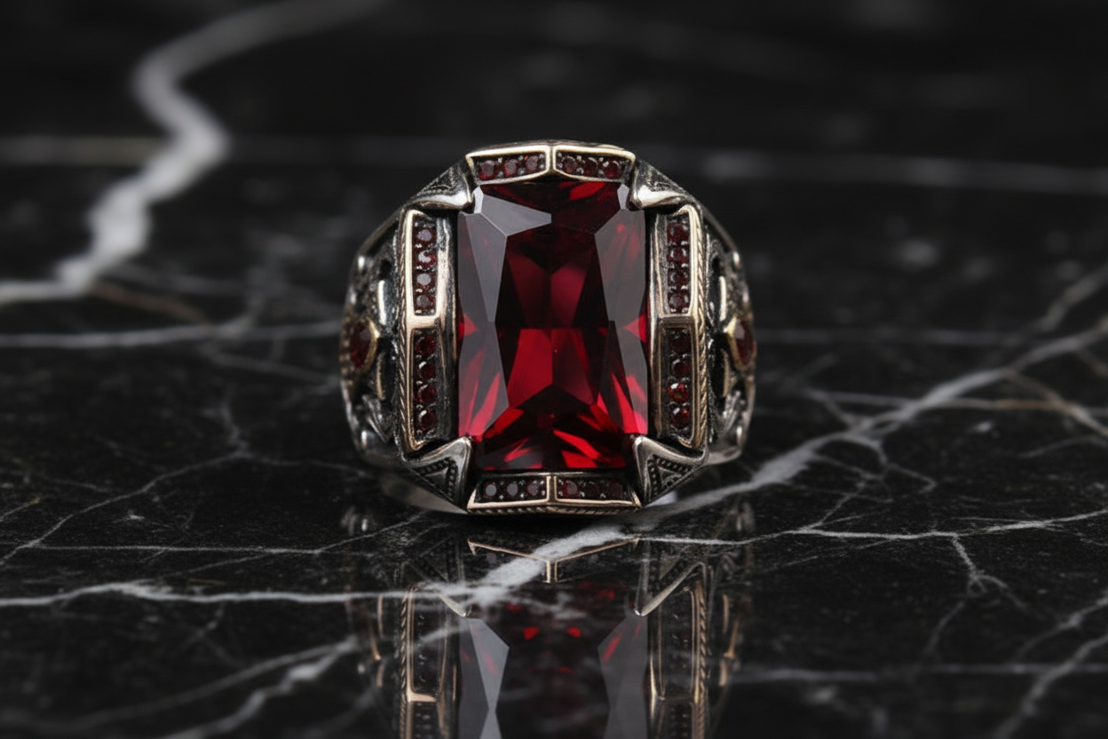 Combo for 16mm Solid Cuban Chain, Bracelet With Stones on Lock and Lion Pendant in 999 Silver white finish - caratsutra