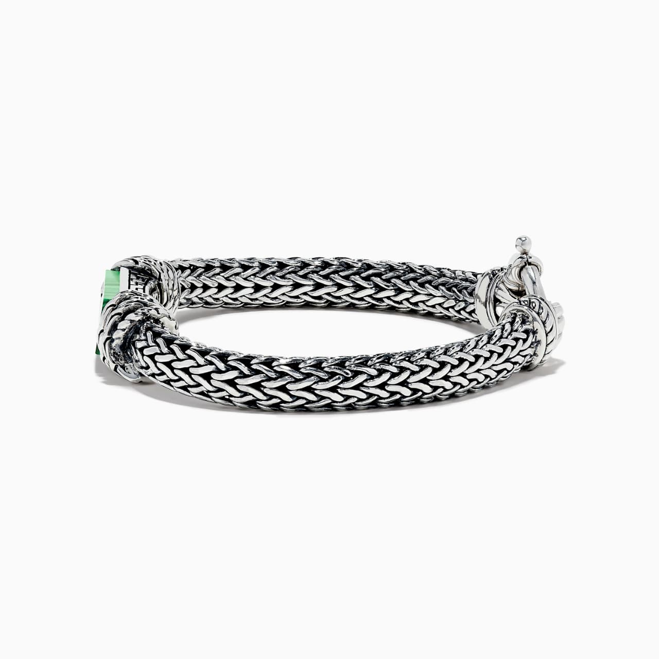 13mm Classic Chain Ring Clasp Bracelet for Men | 925 Sterling Silver Bracelet | Men's Jewelry | With Certificate of Authenticity and 925 Hallmark - caratsutra