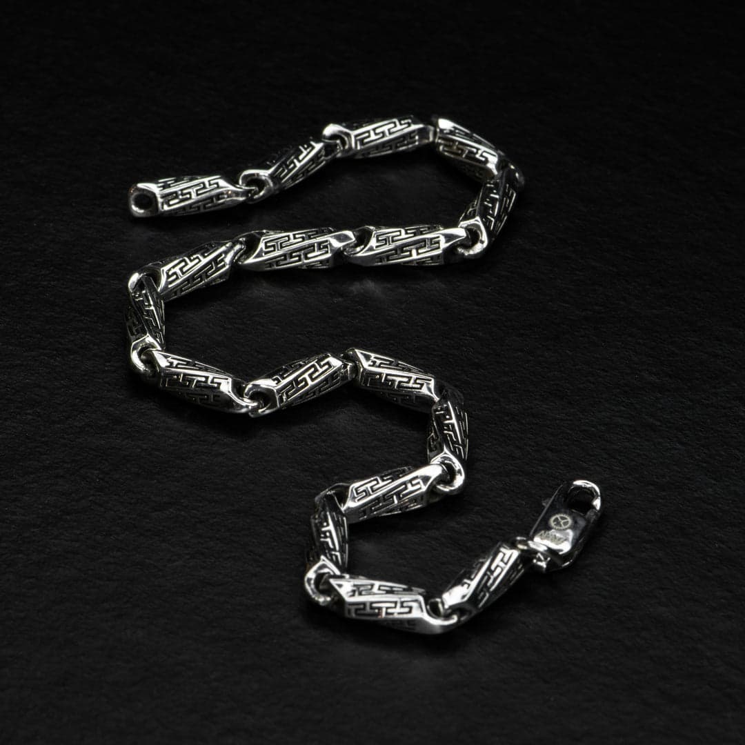 Hand Engraved Vintage Oxidized Bracelet | 925 Sterling Silver Bracelet | With Certificate of Authenticity and 925 Hallmark