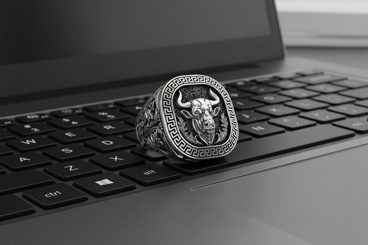 Combo for 16mm Solid Cuban Chain, Bracelet With Stones on Lock and Lion Pendant in 999 Silver white finish - caratsutra