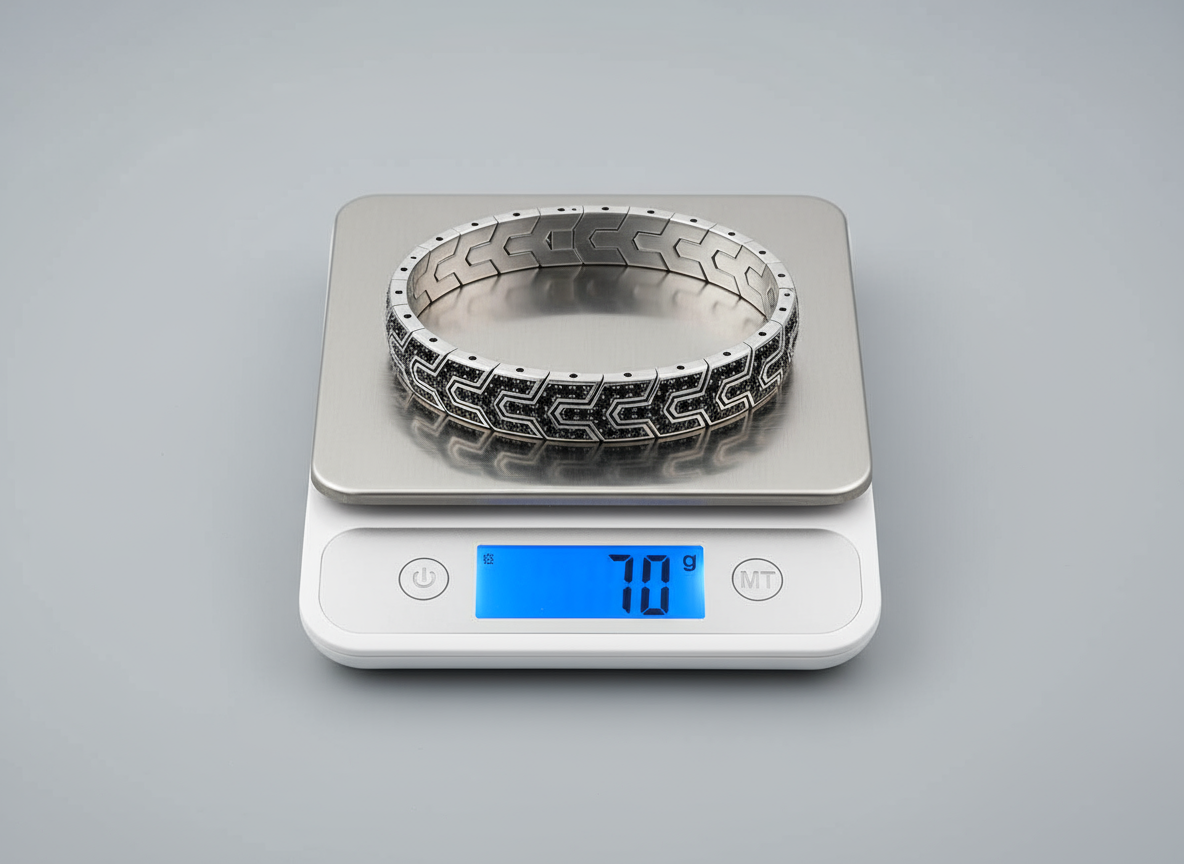 RARE PRINCE by CARAT SUTRA | Classy Black Zircon Bracelet for Men | 925 Silver Bracelet | Men's Jewelry | With Certificate of Authenticity and 925 Hallmark