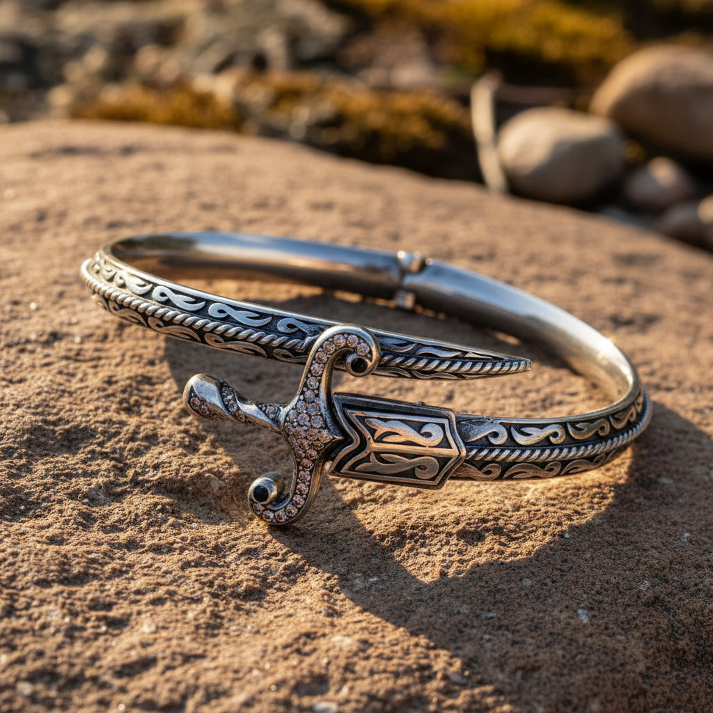 RARE PRINCE by CARAT SUTRA | Exclusive Adjustable Silver Sword