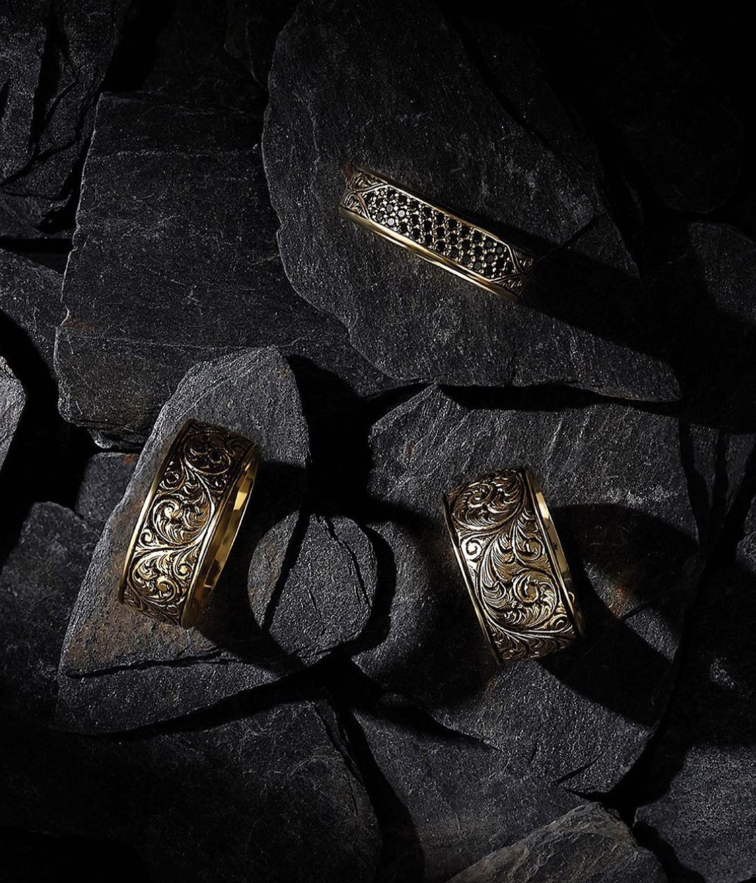 RARE PRINCE by CARAT SUTRA | Exclusive Premium Classic Band Ring for Men, Oxidized Sterling Silver 925 Ring | Jewellery for Men| With Certificate of Authenticity and 925 Hallmark - caratsutra