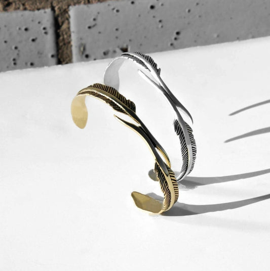 RARE PRINCE by CARAT SUTRA | Unique Adjustable Feather Style Bangle/kadaa/Handcuff for Men & Boys | 925 Sterling Silver Bracelet | Men's Jewelry | With Certificate of Authenticity and 925 Hallmark - caratsutra