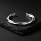 Twisted Rope Bangle| Adjustable Modern Style Bangle/kadaa/Handcuff | 925 Sterling Silver