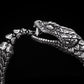 12mm wide, Unique Oxidized Snake Bracelet | 925 Sterling Silver Oxidized Bracelet | Unisex Jewelry | With Certificate of Authenticity and 925 Hallmark