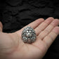RARE PRINCE by CARAT SUTRA | Unique Designed Ferocious Lion Ring | 925 Sterling Silver Oxidized Ring | Men's Jewelry | With Certificate of Authenticity and 925 Hallmark - caratsutra