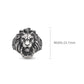 RARE PRINCE by CARAT SUTRA | Unique Designed Lion Door Knocker Ring | 925 Sterling Silver Oxidized Ring | With Certificate of Authenticity and 925 Hallmark - caratsutra
