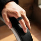 Black Rhodium coated, Armour Silver Band | 925 Sterling Silver Ring, studded with Black Swarovski stones