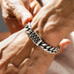 14mm Wide Solid Cuban - Armor Bracelet Studded with Swarovski Diamond | 925 Sterling Silver