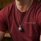 Vintage Lion Pendant for Men | 925 Sterling Silver Oxidized Pendant | Men's Jewelry (Copy)