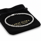 2.5mm Byzantine Oxidized Bracelet | 925 Sterling Silver Bracelet | With Certificate of Authenticity and 925 Hallmark