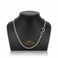 RARE PRINCE by CARAT SUTRA | 3mm wide vintage Dragon Infinity link chain, Oxidised Finish | 925 Sterling Silver Chain | With Certificate of Authenticity and 925 Hallmark - caratsutra
