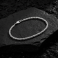 2.5mm Byzantine Oxidized Bracelet | 925 Sterling Silver Bracelet | With Certificate of Authenticity and 925 Hallmark
