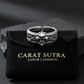 Exclusive Fleur de Lis Symbol Band Ring for Men, Oxidized Sterling Silver 925 Ring