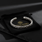 Handwoven Rope bangle | Matt / Shiny Finish Adjustable Cuff Style Bangle / kadaa | 925 Sterling Silver