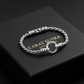 3.5mm Hoop Rope Bracelet | 925 Sterling Silver Bracelet, studded | With Certificate of Authenticity and 925 Hallmark