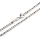RARE PRINCE by CARAT SUTRA | 3mm wide vintage Dragon Infinity link chain, Oxidised Finish | 925 Sterling Silver Chain | With Certificate of Authenticity and 925 Hallmark - caratsutra