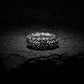 Braided Wheat Designed Solid Band Ring | 925 Sterling Silver Oxidized Ring