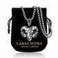 RARE PRINCE by CARAT SUTRA | Unique Designed Horned Ram Pendant for Aries Zodiac for Men | 925 Sterling Silver Oxidized Pendant with Hallmark - caratsutra
