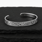 10mm wide adjustable Hand-Engraved Handcuff / Kada Ring, Oxidized Sterling Silver 925 Ring |With Certificate of Authenticity and 925 Hallmark - caratsutra