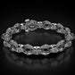 RARE PRINCE by CARAT SUTRA | Unique Real Biker Bracelet for Men | 925 Sterling Silver Bracelet | Men's Jewelry | With Certificate of Authenticity and 925 Hallmark - caratsutra