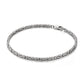 2.5mm Byzantine Oxidized Bracelet | 925 Sterling Silver Bracelet | With Certificate of Authenticity and 925 Hallmark