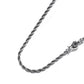 Vintage Lotus Rope 3mm Rope Chain | 925 Sterling Silver Chain