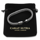 RARE PRINCE by CARAT SUTRA | Classic Chain Ring Clasp Bracelet for Men | 925 Sterling Silver Bracelet