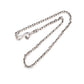 RARE PRINCE by CARAT SUTRA | 3mm wide vintage Dragon Infinity link chain, Oxidised Finish | 925 Sterling Silver Chain | With Certificate of Authenticity and 925 Hallmark - caratsutra