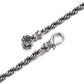 Vintage Lotus Rope 3mm Rope Chain | 925 Sterling Silver Chain