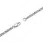 2.5mm Byzantine Oxidized Bracelet | 925 Sterling Silver Bracelet | With Certificate of Authenticity and 925 Hallmark