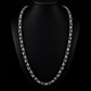 RARE PRINCE by CARAT SUTRA | Unique Vintage Artistry Ancient Oxidized Chain | 925 Sterling Silver Chain | Men's Jewelry