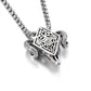 RARE PRINCE by CARAT SUTRA | Unique Designed Horned Ram Pendant for Aries Zodiac for Men | 925 Sterling Silver Oxidized Pendant with Hallmark - caratsutra
