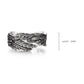 Minimalist Feather Style Band Ring | Oxidized Sterling Silver 925 Ring
