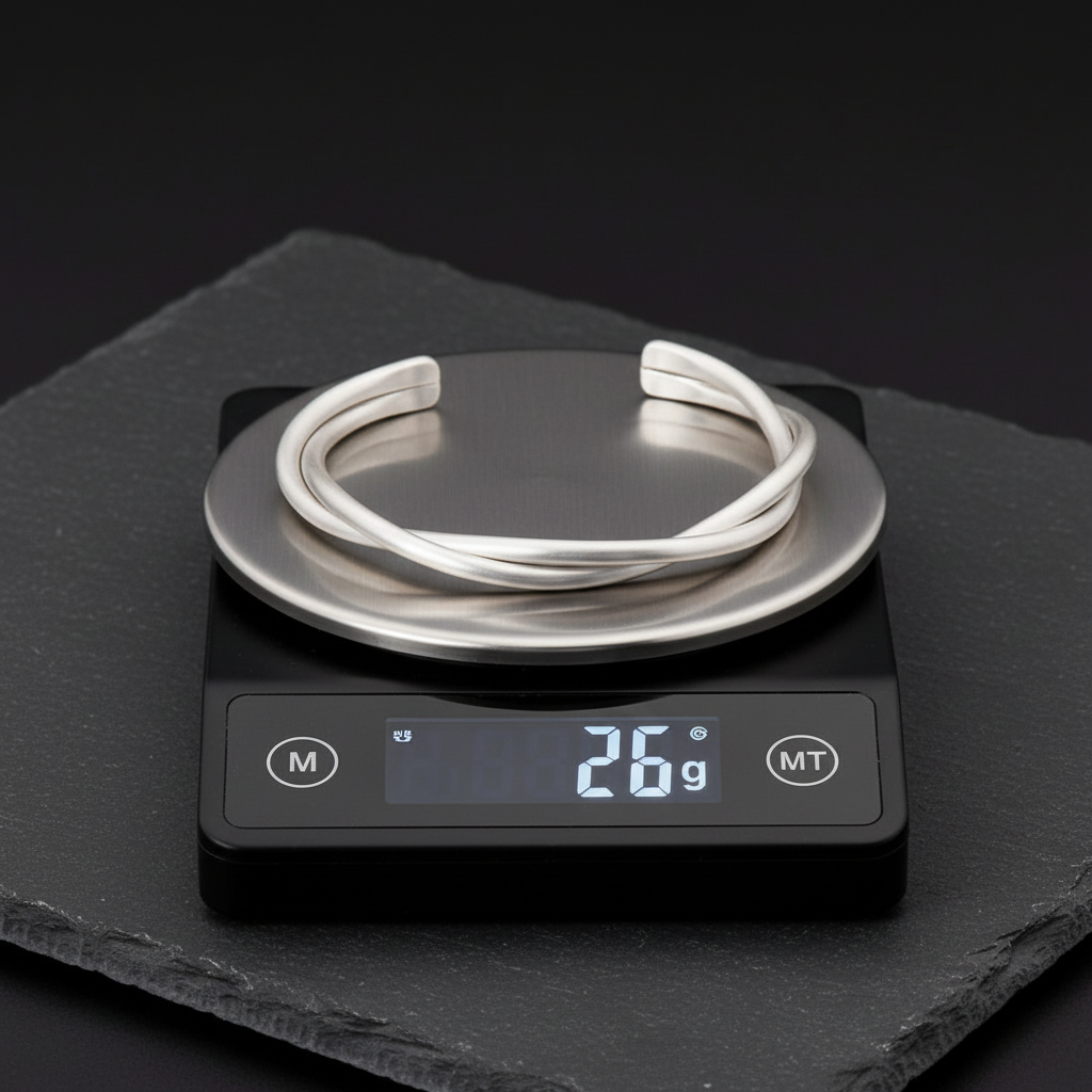 Twisted Rope Bangle| Adjustable Modern Style Bangle/kadaa/Handcuff | 925 Sterling Silver