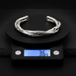 Double Infinity Bangle| Adjustable Modern Style Bangle/kadaa/Handcuff | 925 Sterling Silver
