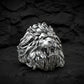 RARE PRINCE by CARAT SUTRA | Unique Designed Ferocious Lion Ring | 925 Sterling Silver Oxidized Ring | Men's Jewelry | With Certificate of Authenticity and 925 Hallmark - caratsutra