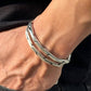 Infinity bangle | Matt / Shiny Finish Adjustable Cuff Style Bangle / kadaa | 925 Sterling Silver