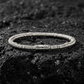 4mm Heishi Ring Bracelet | 925 Sterling Silver with Hallmark