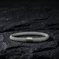 8mm Classic Handwoven Chain Bracelet for Men | 925 Sterling Silver with Hallmark