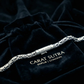 Solid 8mm Byzantine Heavy Link Chain | 925 Sterling Silver Chain with Hallmark