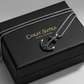 RARE PRINCE by CARAT SUTRA | Unique Designed Sailor's Anchor Pendant Studded with Black Zircons for Men, 925 Sterling Silver Pendant | Men's Jewelry | With Certificate of Authenticity and 925 Hallmark - caratsutra