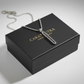 RARE PRINCE by CARAT SUTRA | Unique Designed Line Pendant Studded with Black Zircons | 925 Sterling Silver Pendant | Men's Jewelry | With Certificate of Authenticity and 925 Hallmark - caratsutra