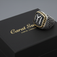 RARE PRINCE by CARAT SUTRA | Unique Design Kayi Ring | 925 Sterling Silver Oxidized Ring | Men's Jewelry | With Certificate of Authenticity and 925 Hallmark - caratsutra