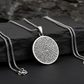 RARE PRINCE by CARAT SUTRA | Unique Designed 99 Names of Allah Engraved Pendant | 925 Sterling Silver Pendant | Men's Jewelry | With Certificate of Authenticity and 925 Hallmark - caratsutra