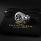 RARE PRINCE by CARAT SUTRA | Exclusive Turkish Style Sailor's Anchor Ring for Men, Oxidized Sterling Silver 925 Ring | Jewellery for Men| With Certificate of Authenticity and 925 Hallmark - caratsutra