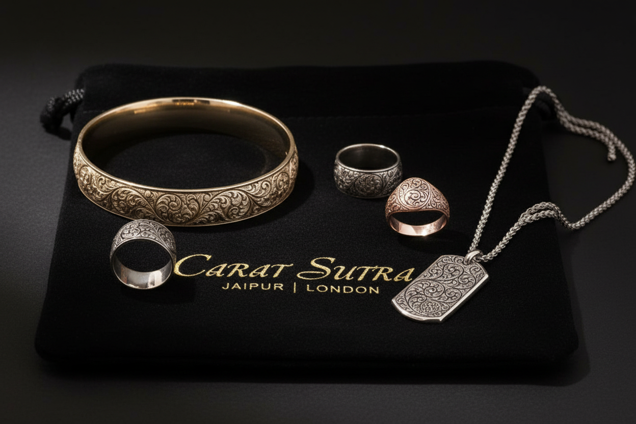 RARE PRINCE by CARAT SUTRA | Exclusive Premium Classic Band Ring for Men, Oxidized Sterling Silver 925 Ring | Jewellery for Men| With Certificate of Authenticity and 925 Hallmark - caratsutra