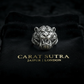 RARE PRINCE by CARAT SUTRA | Unique Designed Solid Ferocious 3D Tiger Face Ring | 925 Sterling Silver Oxidized Ring | Men's Jewelry | With Certificate of Authenticity and 925 Hallmark