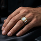 Exclusively Designed Ring with 10Ct Original Australian Opal | 925 Sterling Silver with Hallmark